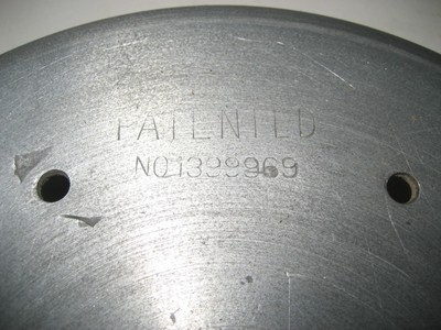 Oliver Lathe Plate for a 159, 2159 & 51D 1-1/8