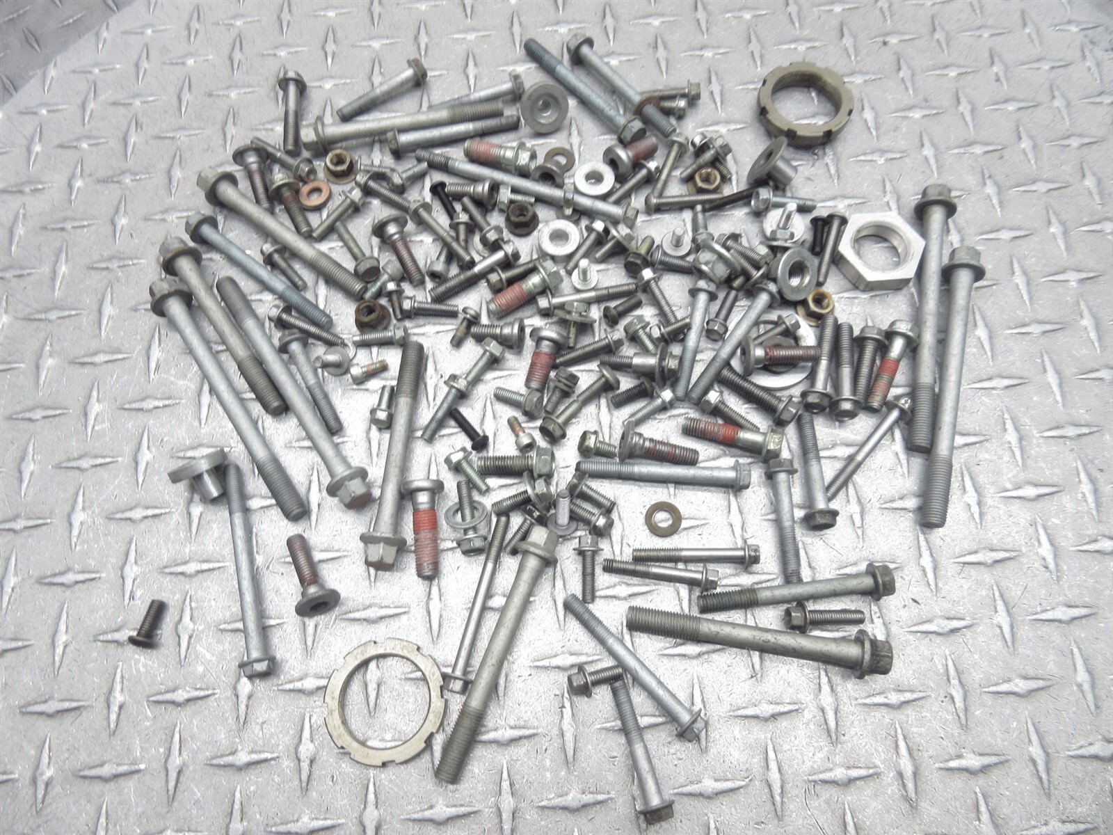 2006 06-07 Kawasaki ZX1400 ZX14 ZX14R Hardware Lot Nuts