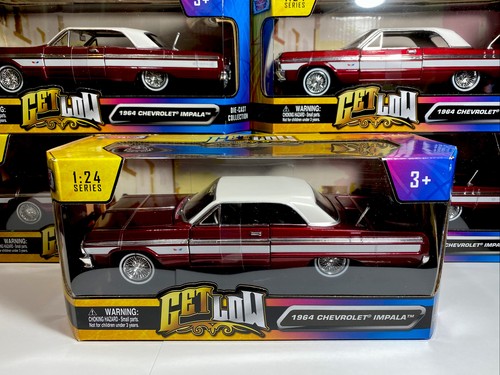 Motormax 1/24 1964 Chevrolet Impala Lowrider (Candy Red) | eBay