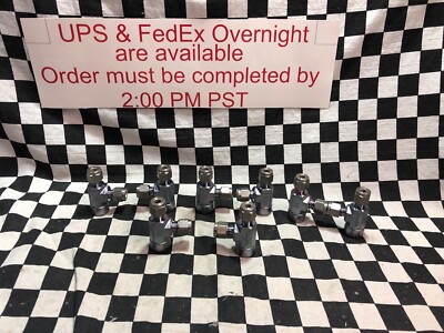 HAM-LET Female Run Tee 6mm X 1/4'' FNPT, 771LFSS6X1/4, Lot Of 6, SHIPSAMEDAY