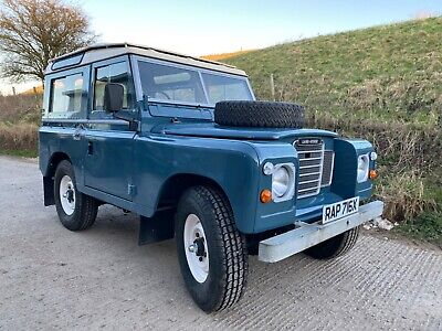 Land Rover series 3 safari 88" swb 1981 with tropical roof restored classic