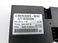 Mercedes GL 500 X164 06-11 Steuergerät SG SHZ Sitzheizung Mercedes GL 500 X164 06-11 01.09.2006 A2118702026... Vorschau 2
