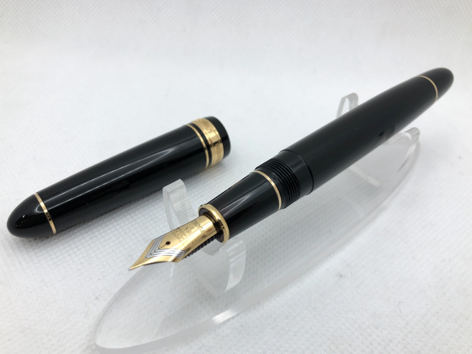 q*s様 お買得、美品‼️PLATINUM JAPAN PRESIDENT 18 Platinum Japan fountain pens President blue 18K | eBay
