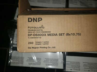 DS80 DX DNP 780 SHEETS 8x10 (8x10.75) New Print MEDIA Paper ONLY Fotolusio 