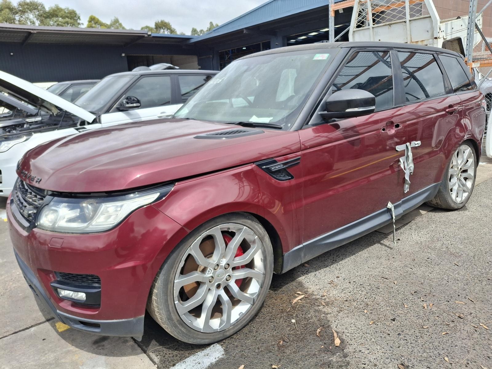 LAND ROVER RANGEROVER SPORT 2013-2022 SEAT BELT RH REAR 2ND ROW, SEAT BELT ONLY,