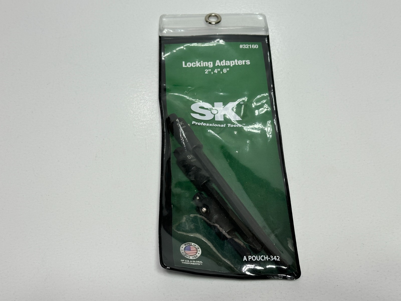 NEW SK Professional USA 3pc 1/4” Drive Power Drive LOCKING