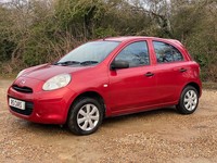 2011 Nissan Micra 1.2 Visia 5dr HATCHBACK Petrol Manual