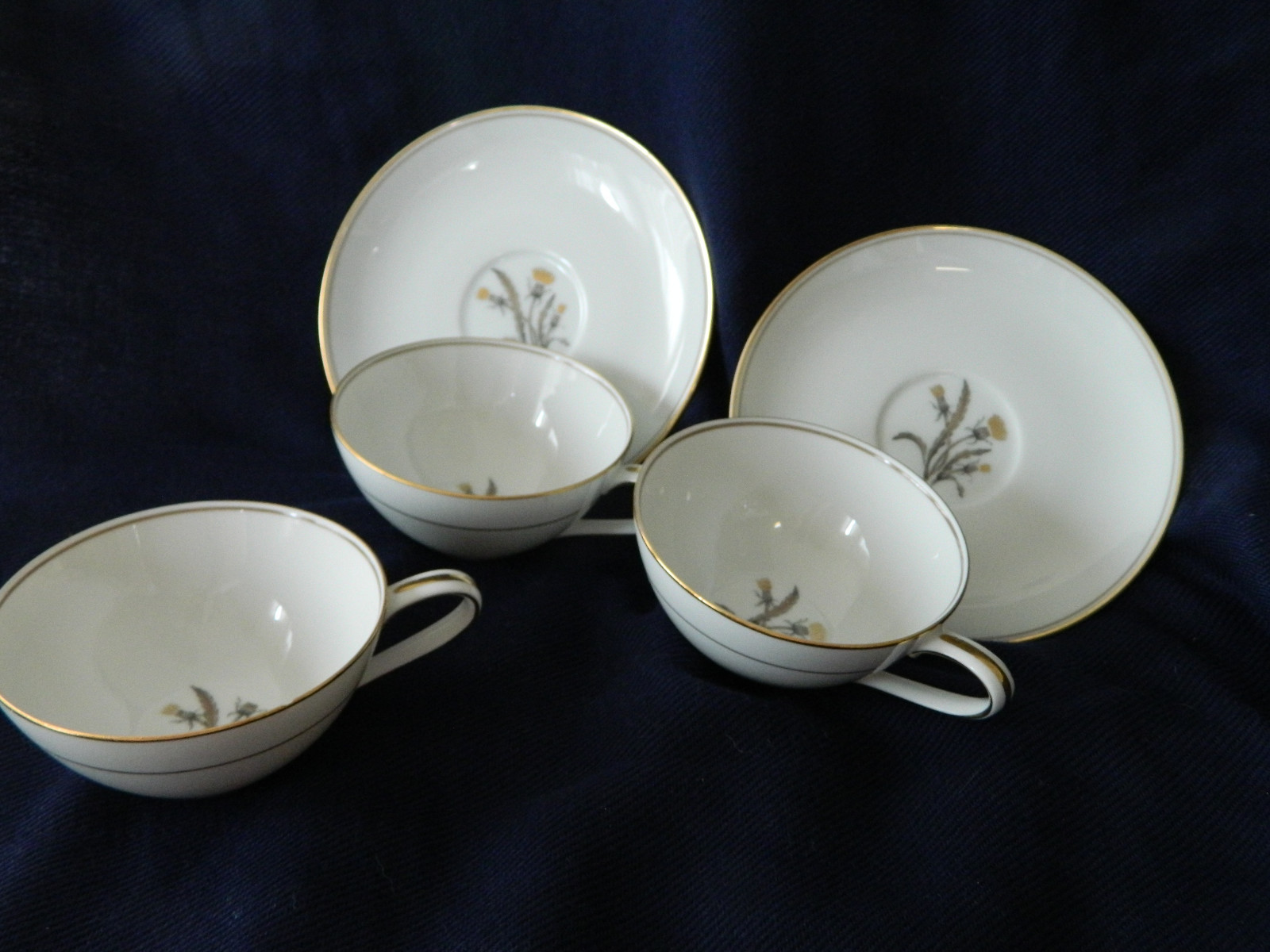 Lynne by Noritake  2 cups and 2 saucers