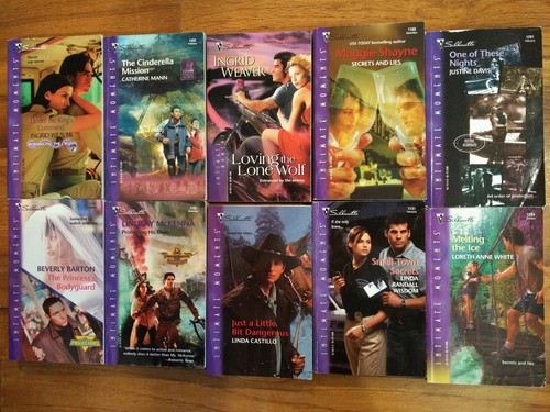 lot of 30 silhouette intimate moments paperback books Romance