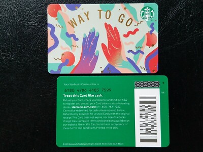 YOU PICK Starbucks 2019 marker cards line/star/diamond (2019 copyright) card USA
