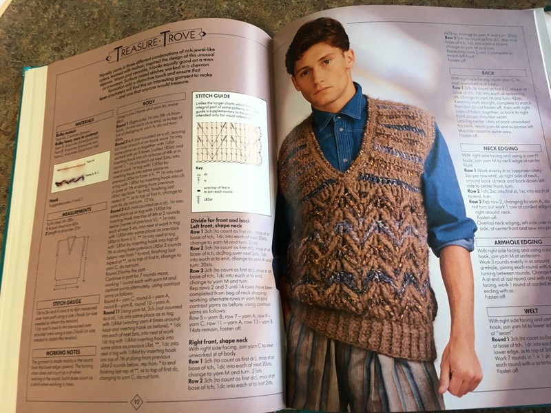 Download Crochet Sweater Book, hardback; patterns/instructions; women, men, kid; Free S/H | eBay