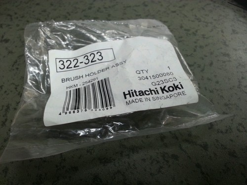 322-323 Brush Holder set Hitachi Genuine part for angle grinder