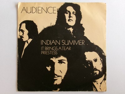 AUDIENCE INDIAN SUMMER IT BRINGS TEAR CHARISMA CB 141 PROG FOLK