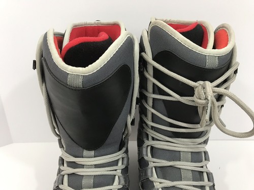 Distressed Ride Snowboard Boots Men's Size 11 Grey
