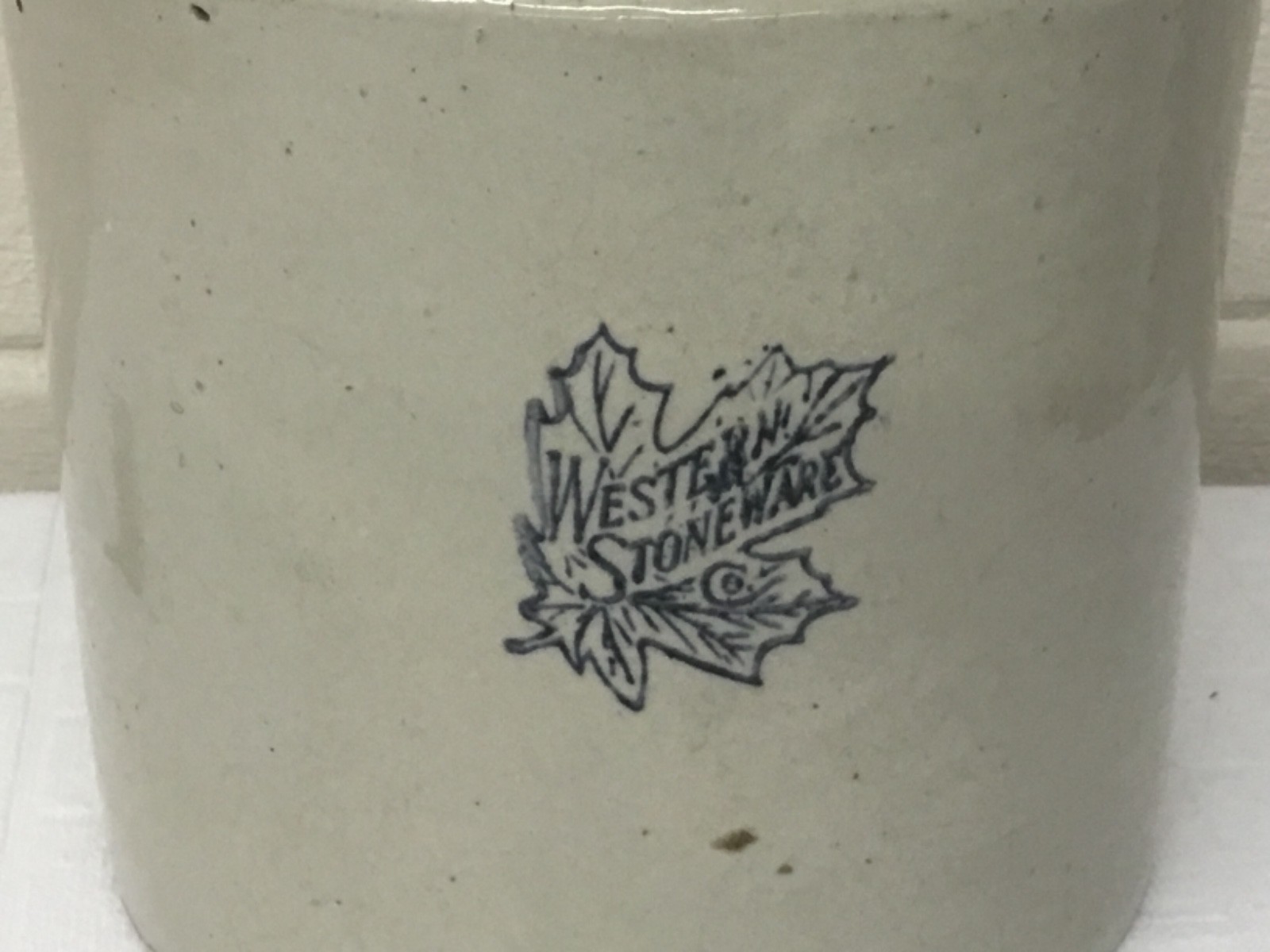 Vintage Western Stoneware 1 Gallon Whiskey Moonshine Crock Jug