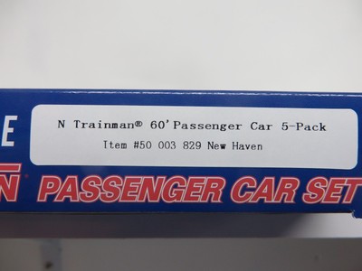 Atlas-N NEW HAVEN  60' Passenger Car Set 5-Pack (50003829) NIB