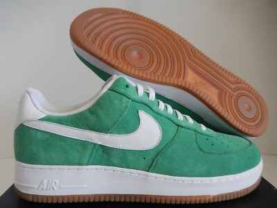 air force 1 low green suede