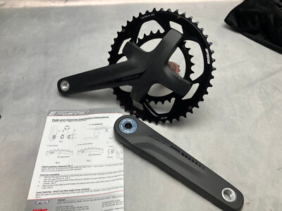 FSA Omega Adventure crankset. 46-30, 170mm arms , use w/ BB386EVO bottom bracket