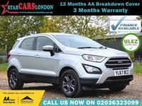 2018 Ford Ecosport 1.0 EcoBoost 125 Zetec 5dr Auto HATCHBACK PETROL Automatic