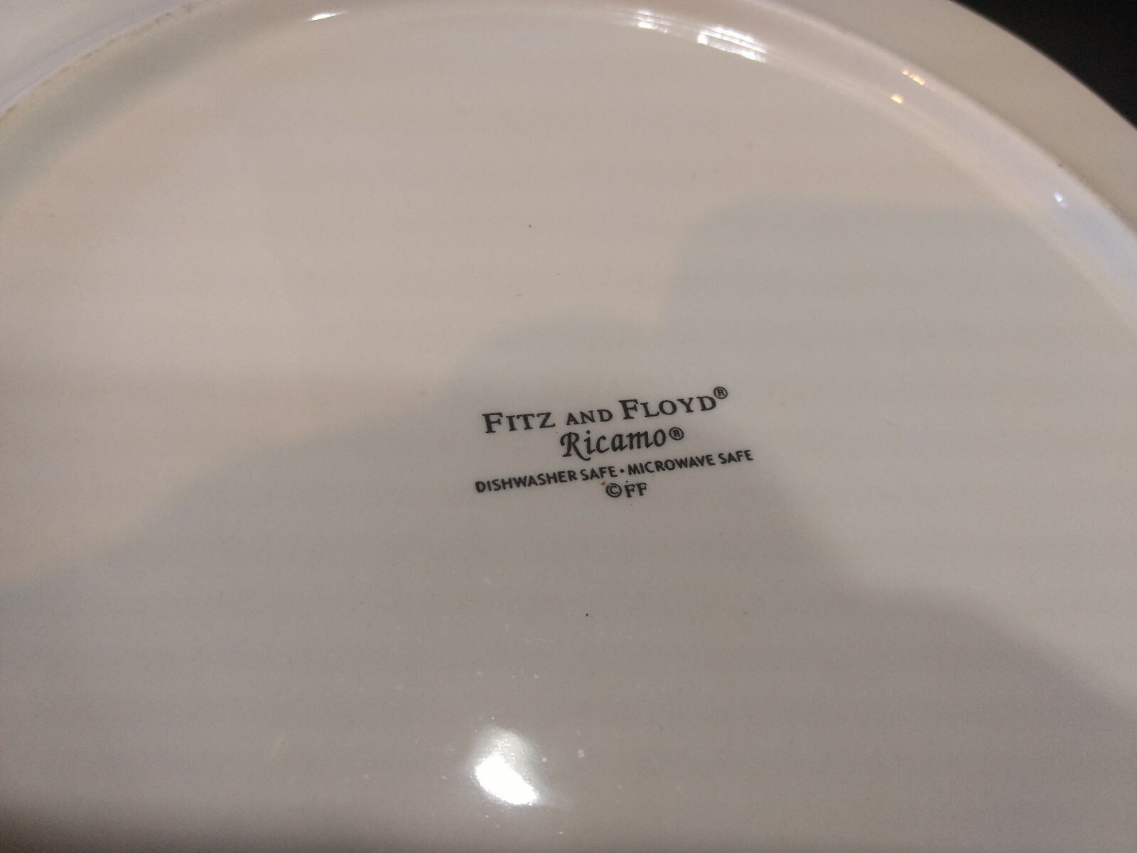 Fitz & Floyd Ricamo 8.3/8