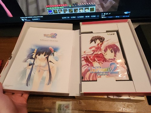 To Heart　Another Days　トレーディングカード　2BOX To Heart2 XRATED ,AnotherDays first limited edition Leaf PC