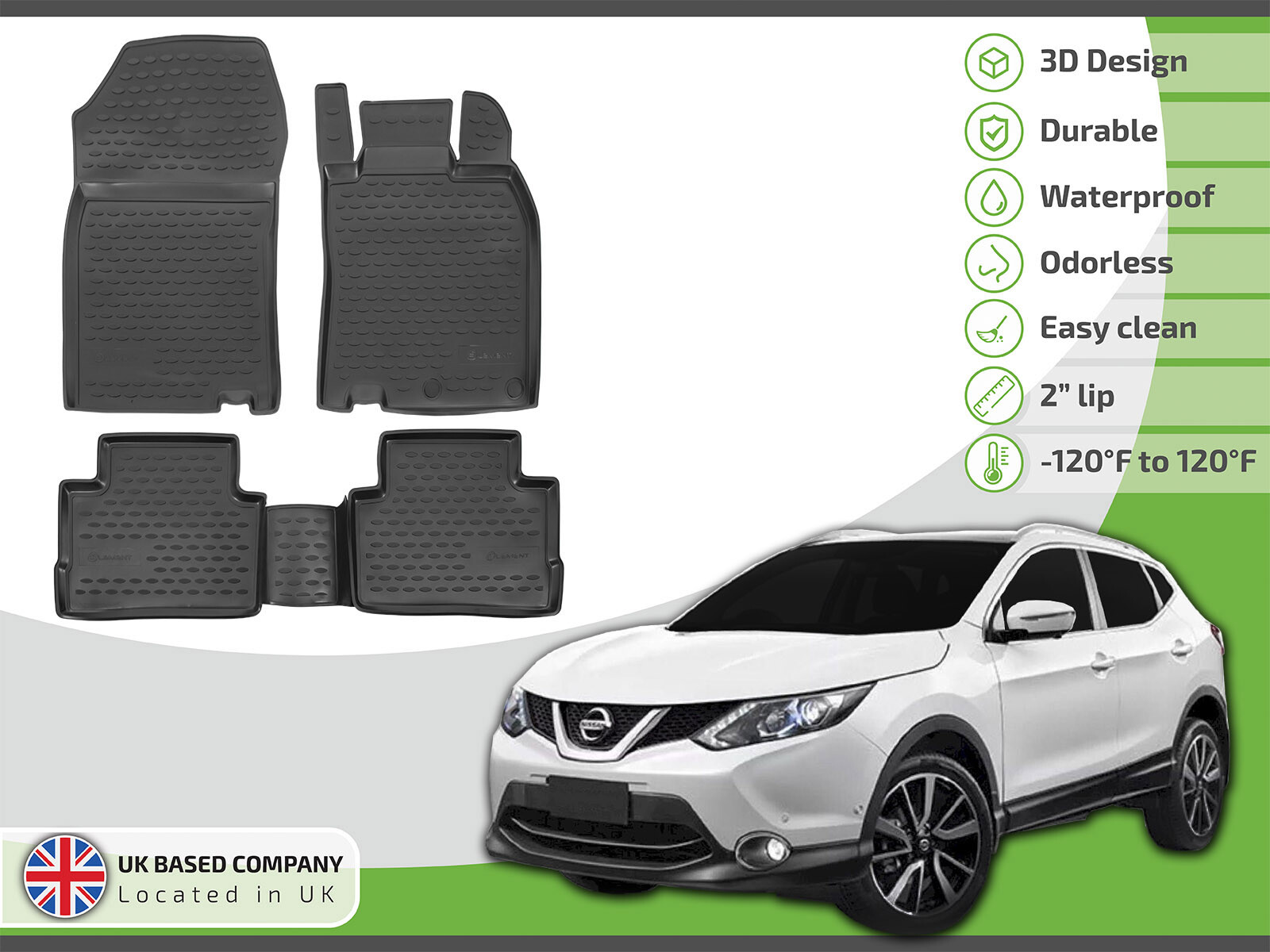 Tailored Floor Car Mats For Nissan 