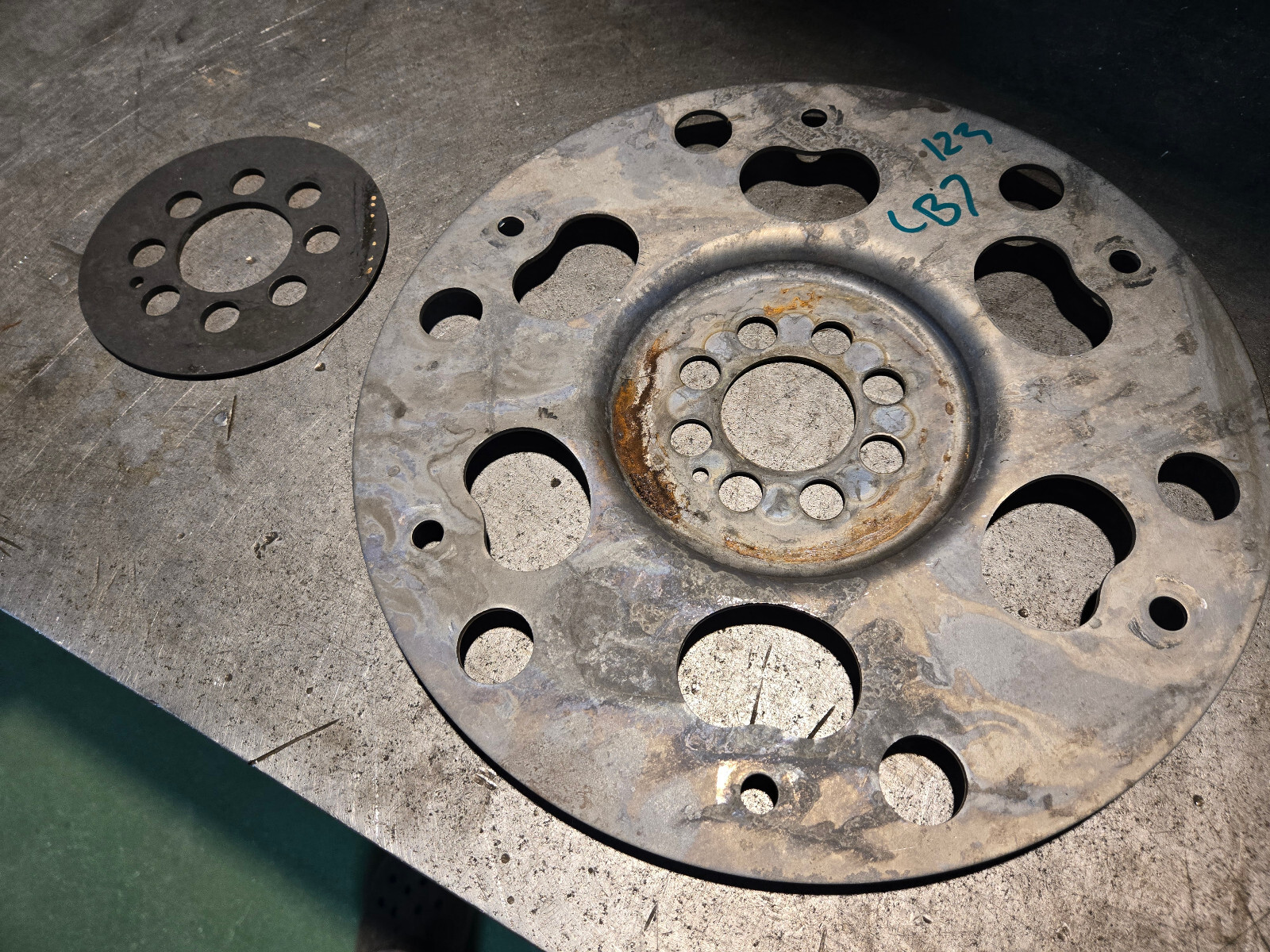 2007-2010  Duramax LBZ LMM Flexplate Allison SPACER Torque Converter Drive Plate - Picture 3 of 4