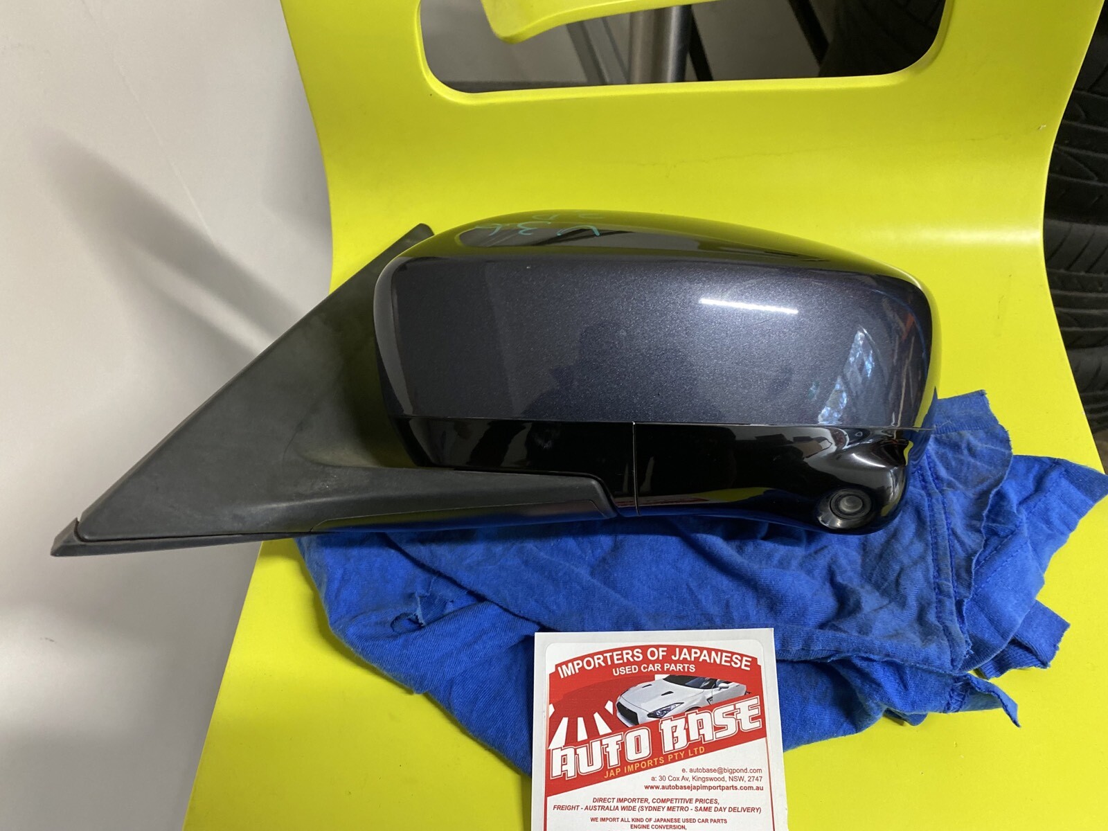 NISSAN SKYLINE 370 GT 2 DOOR COUPE V36 L/S DOOR MIRROR CAMERA TYPE - thumbnail 2