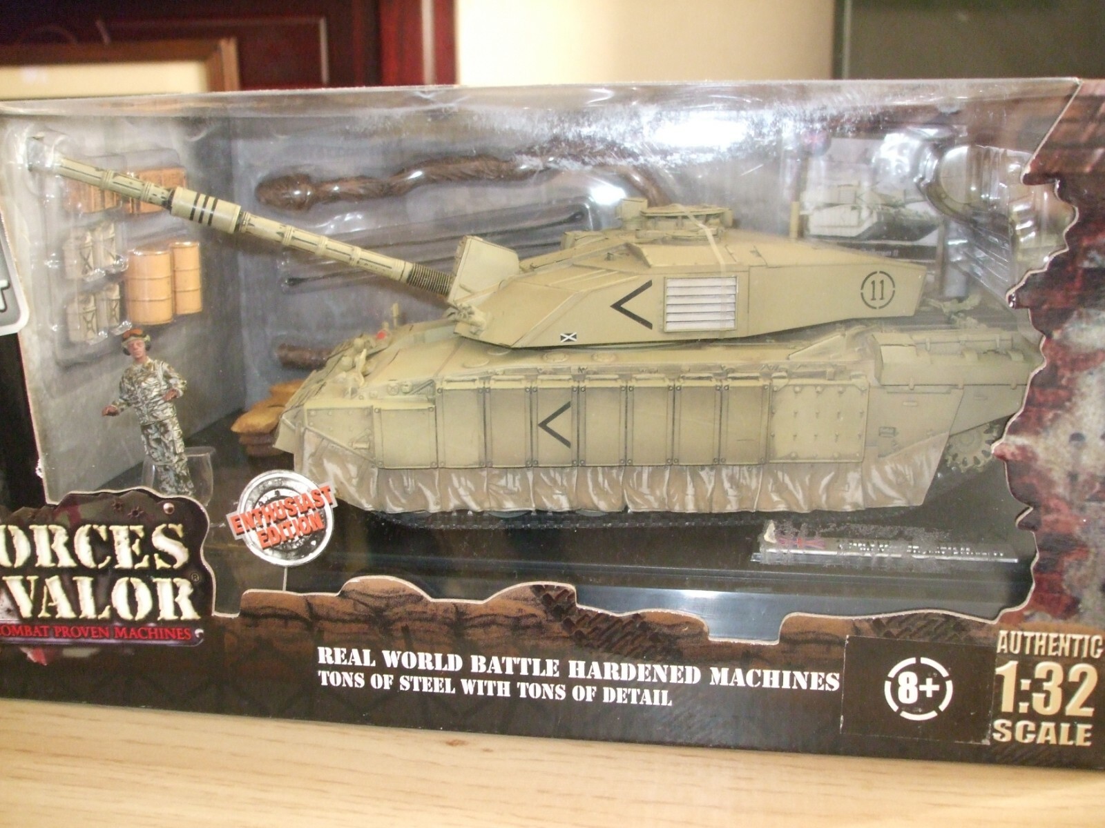 FORCES OF VALOR-UK.CHALLENGER II-BRAND NEW(1/32 SCALE