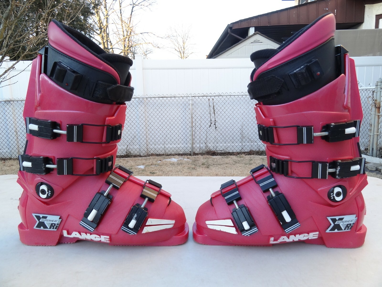 RARE VINTAGE LANGE MEN'S SUPERHEAT XRI PINK PANTHER SKI RARE VINTAGE LANGE MEN'S SUPERHEAT XRI PINK PANTHER SKI