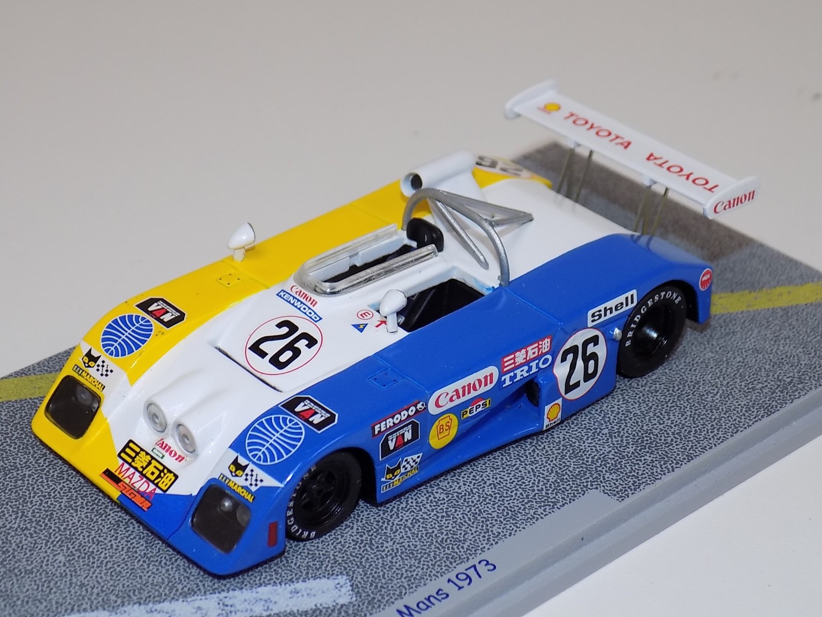 1/43 Bizarre Sigma MC73 Car #26 1973 24 Hours of LeMans BZ06
