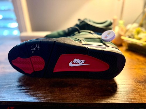 Nigel Sylvester × Nike Air Jordan 4 Fence Green HF4334-300 Nigel Sylvester × Nike Air Jordan 4 Fence Green HF4334-300