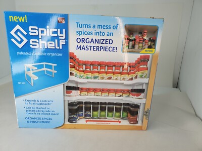 Spicy Shelf Patented Stackable Organizer