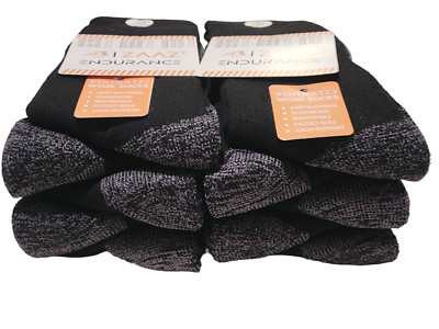Mens Industrial Crew Work Socks Thick Heavy Duty Work Socks Cushioned Size 4-15