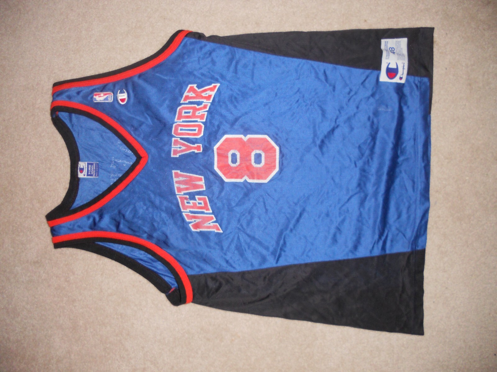 New York Knicks NBA Basketball Jersey Latrell Sprewell #8