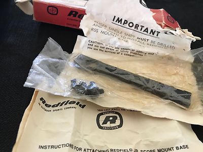 Redfield JR RSS #511157 Ruger Single Shot Scope Mount Base