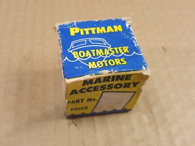The Pittman Corp. Sellersville PA. Part No. 7506 Model Boat Brass Gear New
