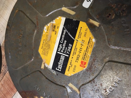 7 Vintage Collectible Kodak Eastman Metal Movie Film Reel Tins w/ Films