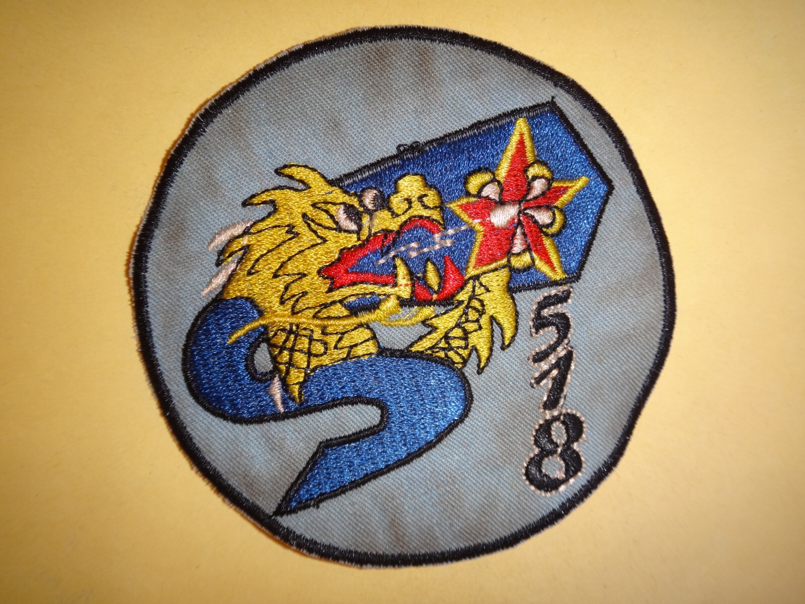 vietnam war  ピンバッチ ARVN Air Force 518th FIGHTER Squadron 