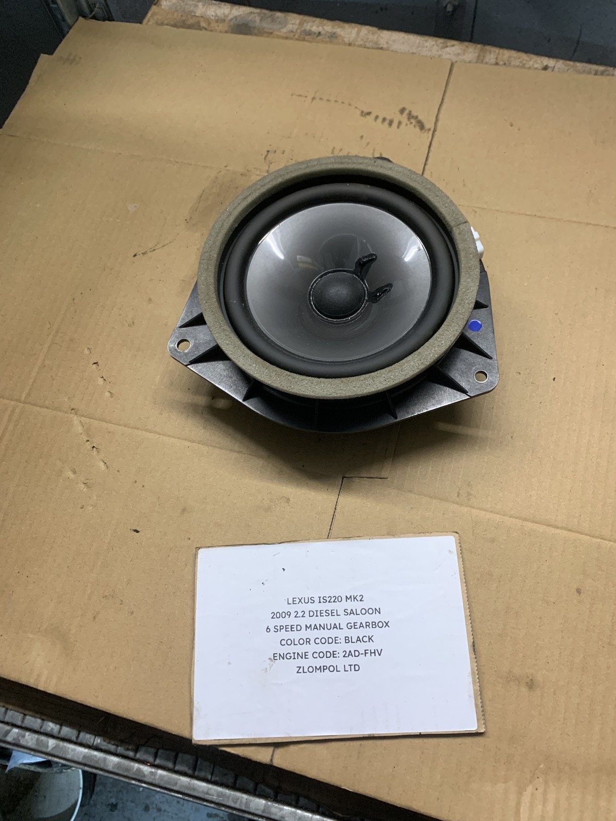 Lexus IS220 Mk2 2009 2.2 Diesel - NS Rear Sound Speaker 86160-53210