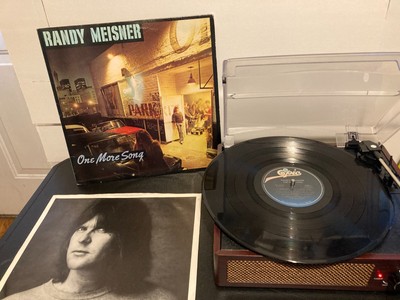 RANDY MEISNER (Eagles) One More Song 1980 Epic NJE 36748 w/INSERT - SEE VIDEO