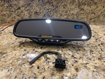 GENTEX-261 2006-08 GMC ENVOY CHEVY TRAILBLAZER REAR VIEW MIRROR COMPASS AUTO DIM