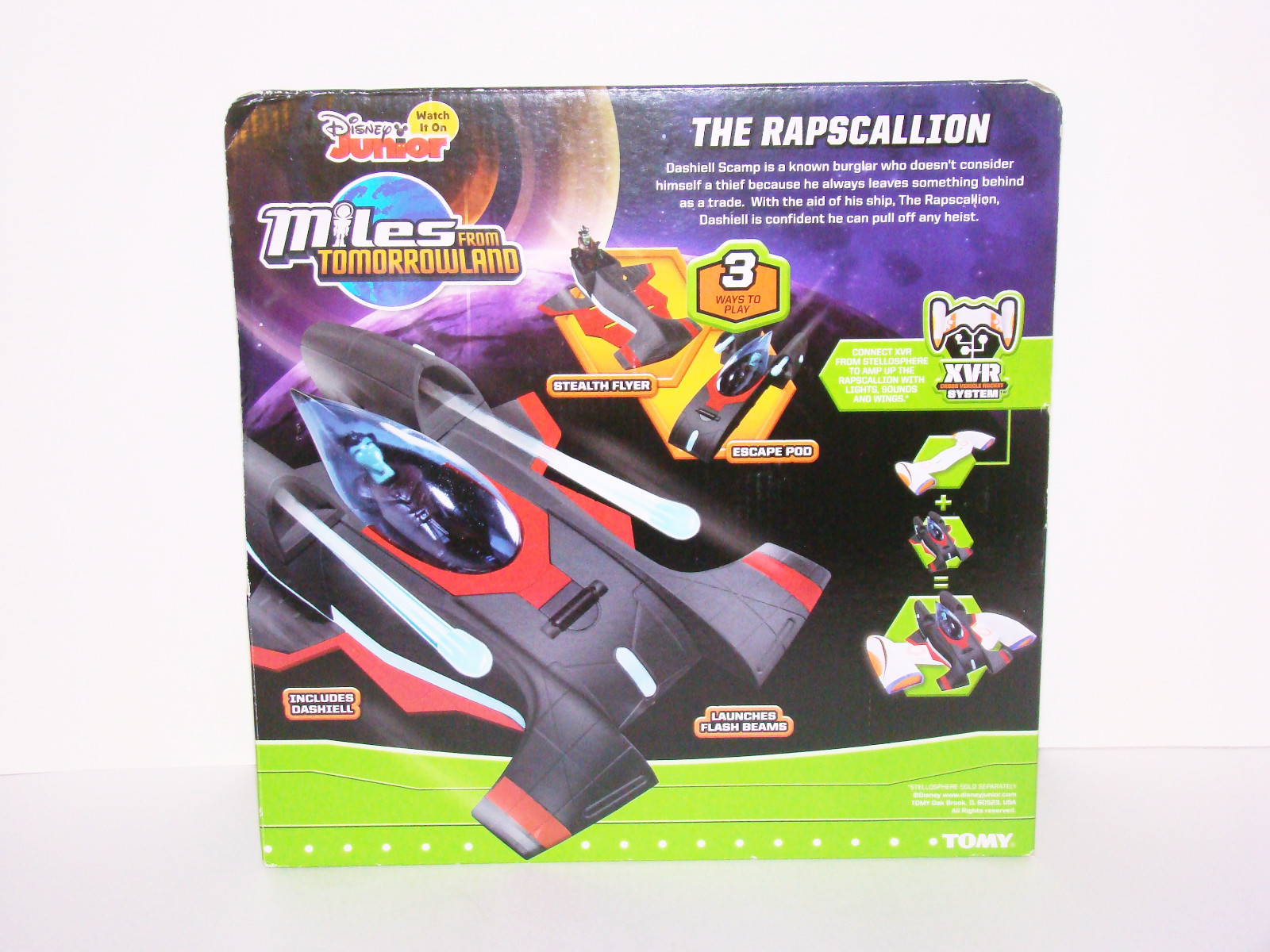 Miles from Tomorrowland Rapscallion Space Vehicle & Dashiell Figure Playset New