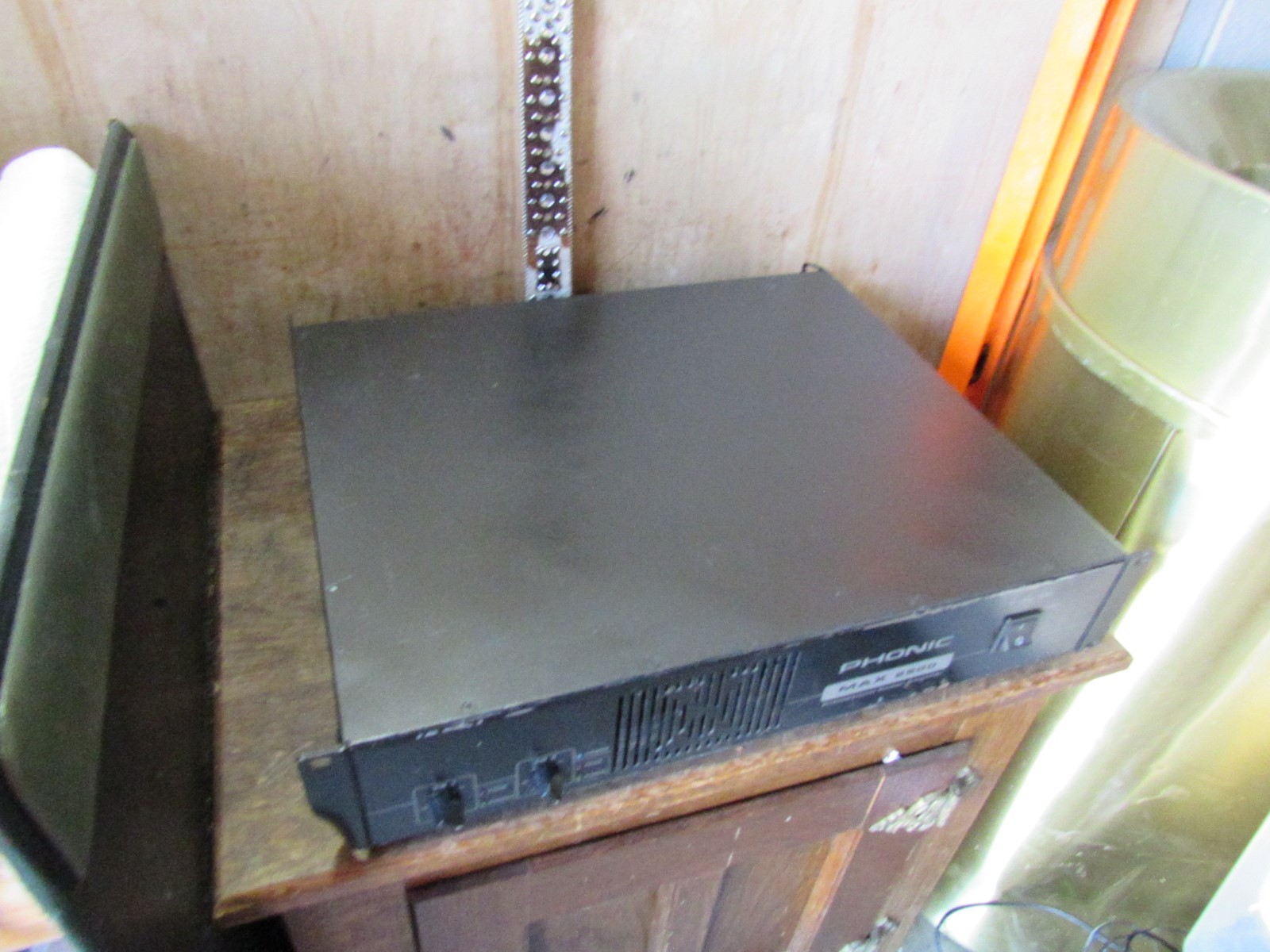 Phonic MAX 2500 Power Amplifier DJ PA AMP 750 Watts at 4 Ohm Professional