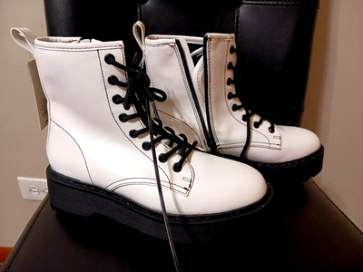 Wide width cheap combat boots