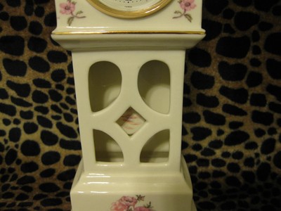 Godinger Porcelain Tower Clock/Hand Crafted/12 1/2