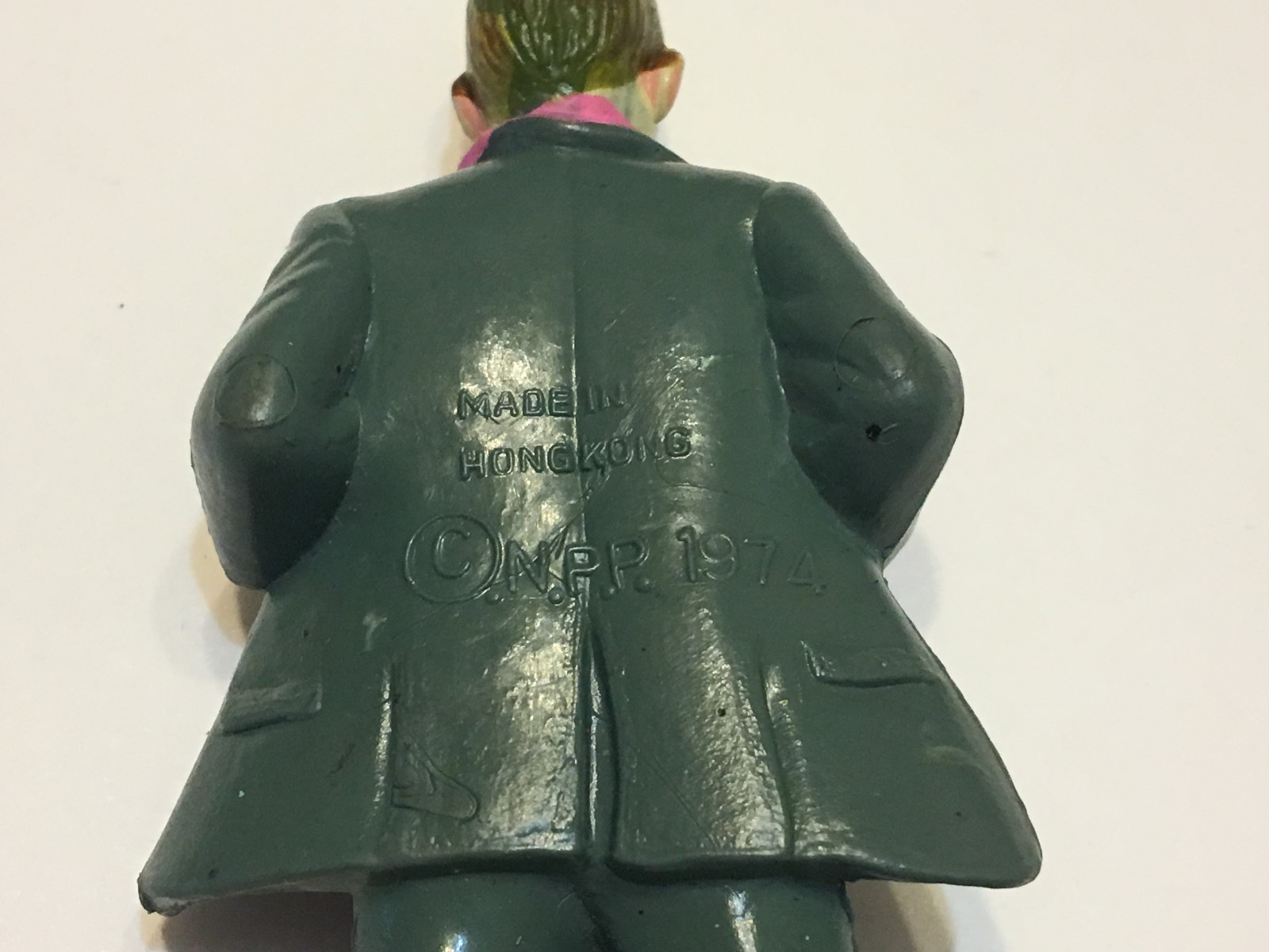 Vintage 1974 Superman Clark Kent Bendy Action Figure NPP Hong Kong