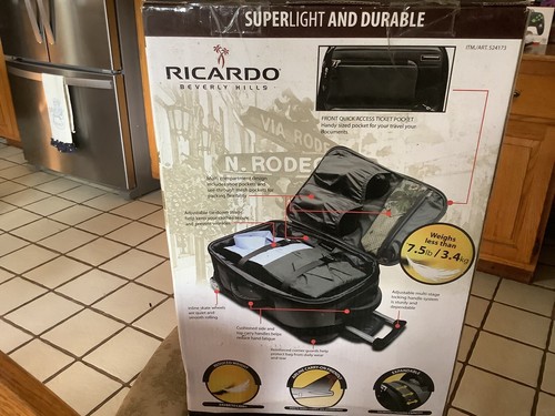 ricardo beverly hills luggage super light carry on
