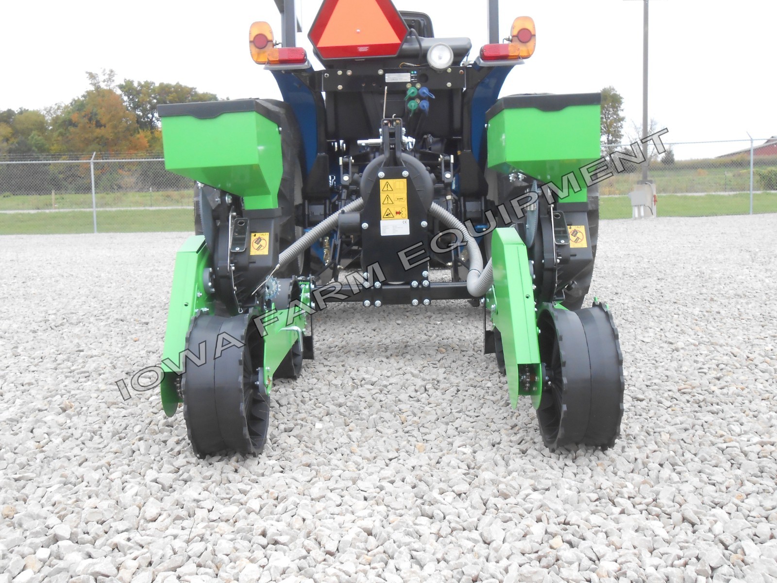 Green Earth 2-Row Precision Vacuum Planter: Tractor 3-Point, 2-Row Planter!