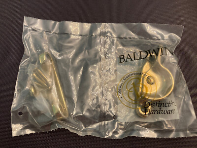 Baldwin Brass Polished Solid Brass Sash Window Lock 0452-030 NOS